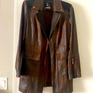 Lena Gabrielle Brown Jacket Size 10. New Without Tags
